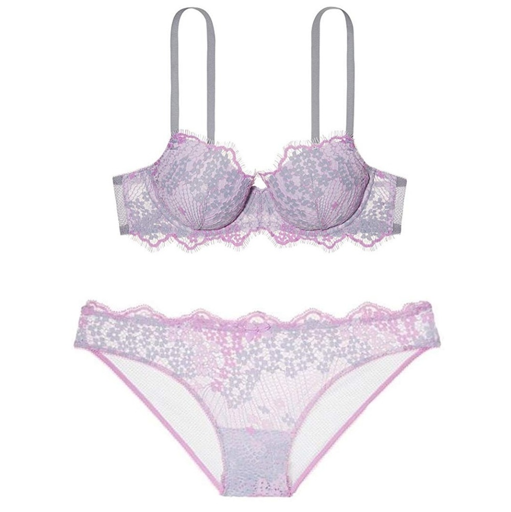 Victoria Secret Dream Angel Push Up Bra Lavender